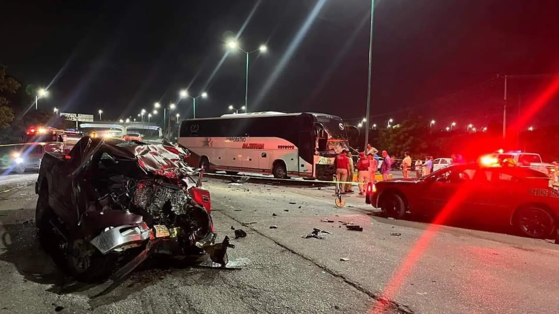 El percance fue suscitado en el Bulevar Altamira por el fraccionamiento El Edén